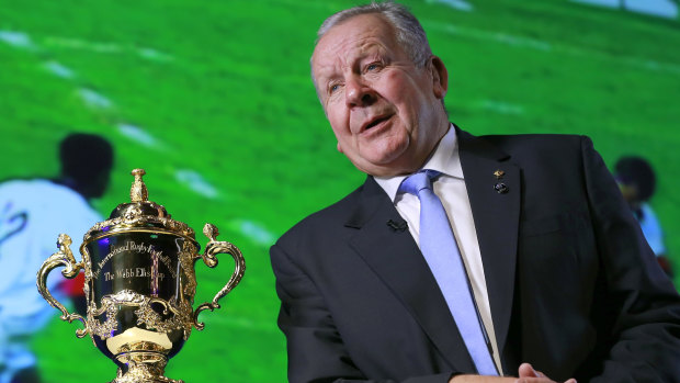 Time to talk: World Rugby chairman Bill Beaumont.