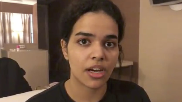Rahaf Mohammed Alqunun fled Saudi Arabia, where the movement of women is controlled by men.