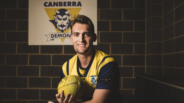 Canberra Demons vice-captain Sam Martyn.