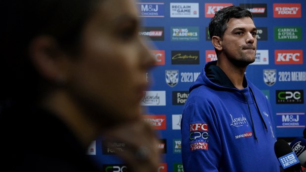 Canterbury Bulldogs head coach Cameron Ciraldo discusses recent events involving a player not returning to the club after a training session.