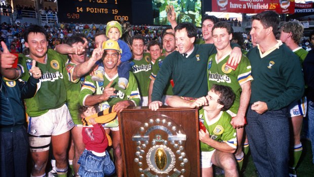 The 30th anniversary of the Raiders' maiden premiership is driving the team this year.