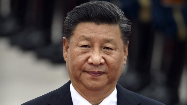 Ignoring physics: Chinese President Xi Jinping.