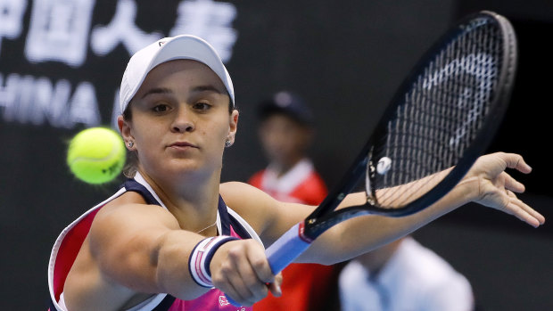 Ash Barty will open her WTA finals campaign against Belinda Bencic.
