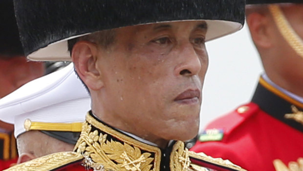 Thailand's King Maha Vajiralongkorn  pictured in 2017.