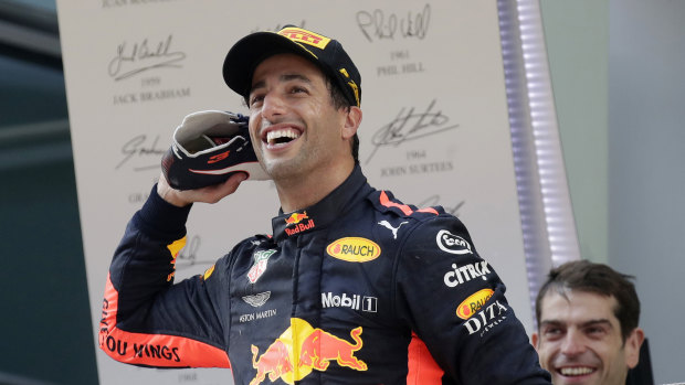 In demand: Daniel Ricciardo.