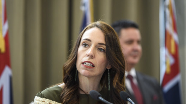 New Zealand Prime Minister Jacinda Ardern.