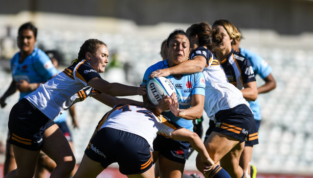 The Waratahs beat the Brumbies in the Super W season-opener at Canberra Stadium.  