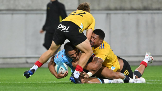 Mosese Tuipulotu is weighing up a lucrative offer from a Scottish club. 