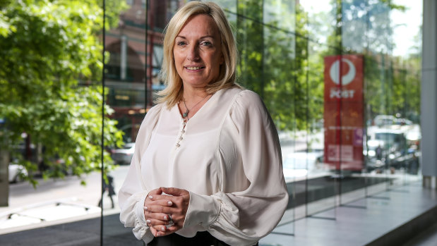 Australia  Post CEO Christine Holgate. 
