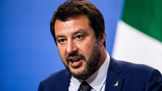 Matteo Salvini, Italy's Interior Minister.