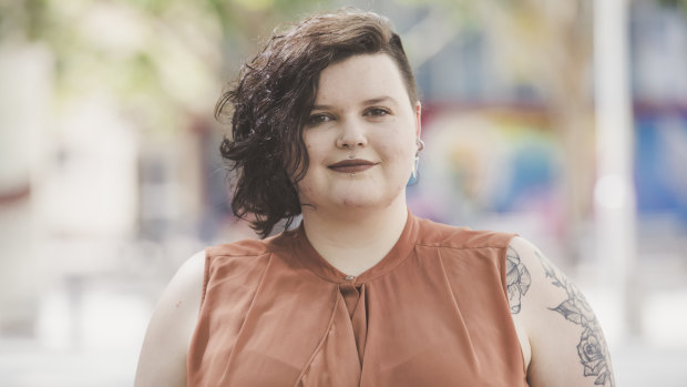 Clare Moore, CEO of Women with Disabilities ACT and member of the organising leadership team for the march.