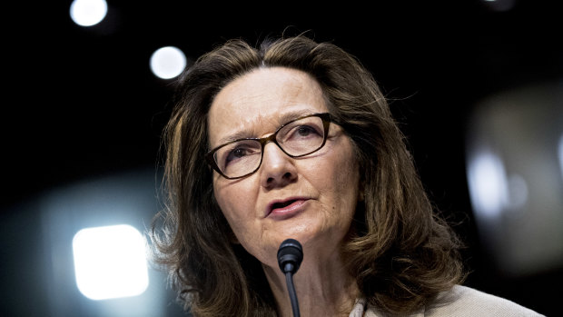 Missed briefing: Gina Haspel, director of the CIA.