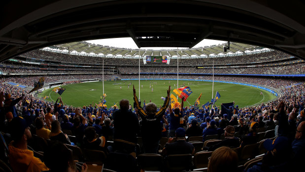 The WA government may raise the number of fans allowed at Optus Stadium to 36,000. 