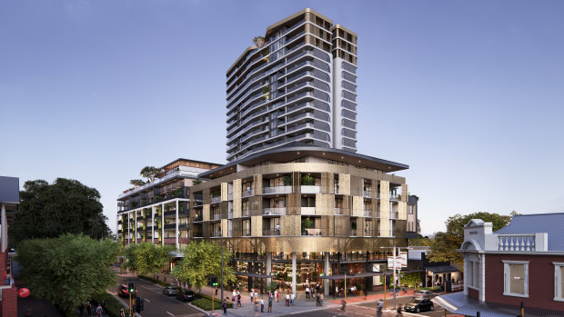 Developer Paul Blackburne says his projects, including One Subiaco at the former pavilion markets site, are experiencing strong sales after a tough fortnight in April. 