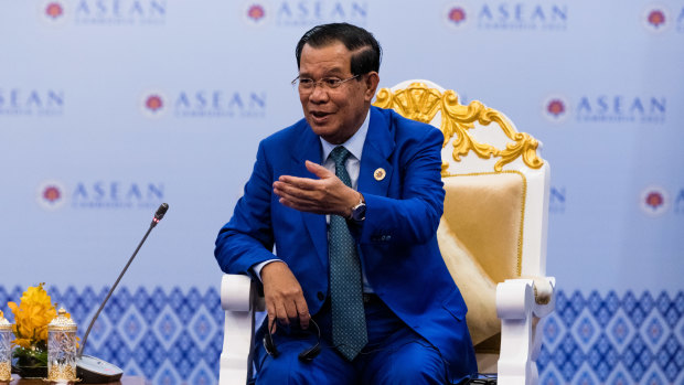 Hun Sen said a recent VOD article had hurt the “dignity and reputation” of the Cambodian government.