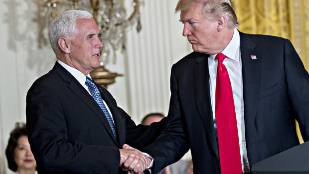 On Sunday, Pence appeared on multiple TV shows and defended President Trump’s proposal.