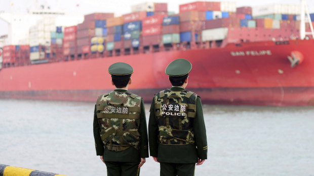 Chinese exports to the US are about four times higher than China's imports from the US.