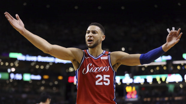 The Sixers are relying on Australian rookie Ben Simmons.