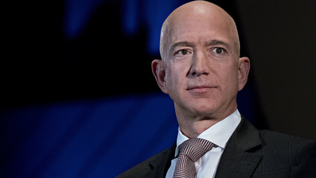 The fortune of Jeff Bezos, the world's richest person, fell by $US3.44b on Thursday.