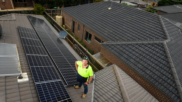 Matt Pilsbury switched on his new $8200 solar system. But he, like thousands of others across Melbourne, are being told by energy distributors they will not get a cent for any excess power provided to the energy network.