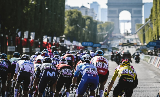 Stage 21 of the Tour de France last year.