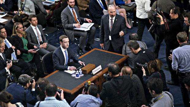 Facebook founder and CEO Mark Zuckerberg  spent about 10 hours answering to US Senate and House politicians in April last year.