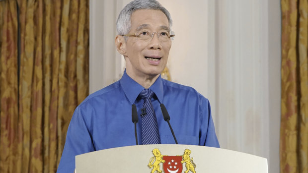 Singapore's Prime Minister Lee Hsien Loong.