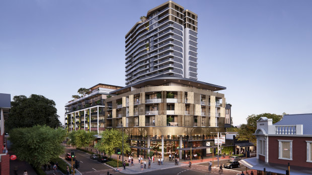 Developer Paul Blackburne says his projects, including as One Subiaco at the former pavilion markets site, are back to strong sales after a tough fortnight in April. 