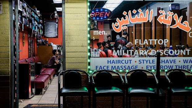 Artists Barber Shop in El Cajon, California. 