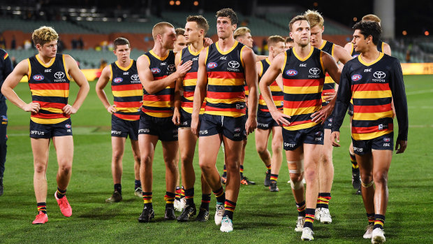 The Crows haven't won a game in more than an entire calendar year. 