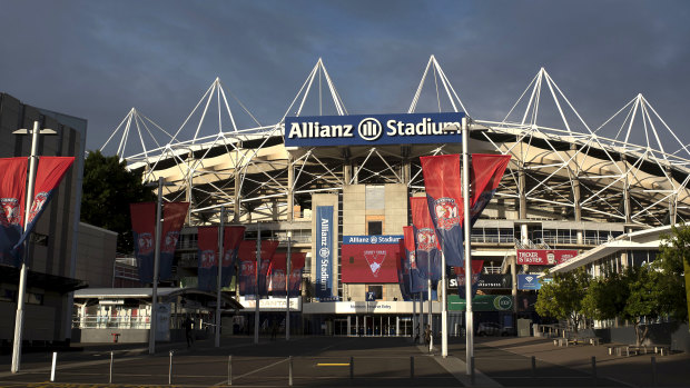 The decision to demolish Allianz Stadium has already been taken, according to Stuart Ayres.
