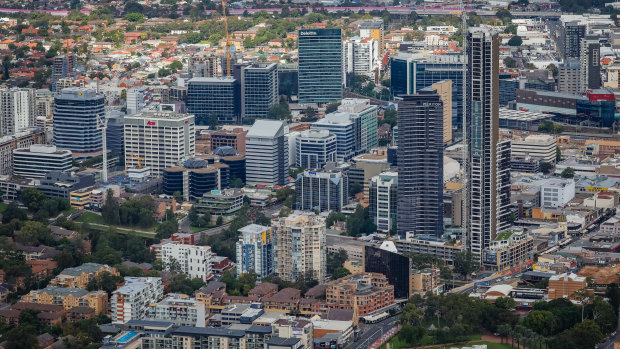 Support for greater urban density is stronger in Parramatta and other 'satellite centres'.