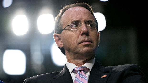 White House aides believe that the only way Rosenstein would leave his post is if he resigns, while Justice Department officials say they believe he would have to fired.
