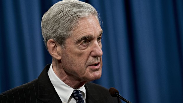 Robert Mueller, former-special counsel for the US Department of Justice.