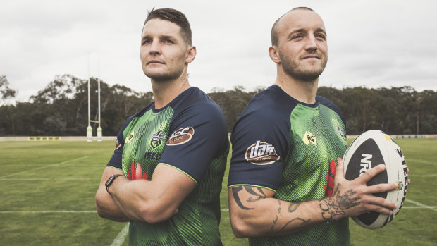 Canberra Raiders co-captains Jarrod Croker and Josh Hodgson said the whole group have taken their leadership to another level.