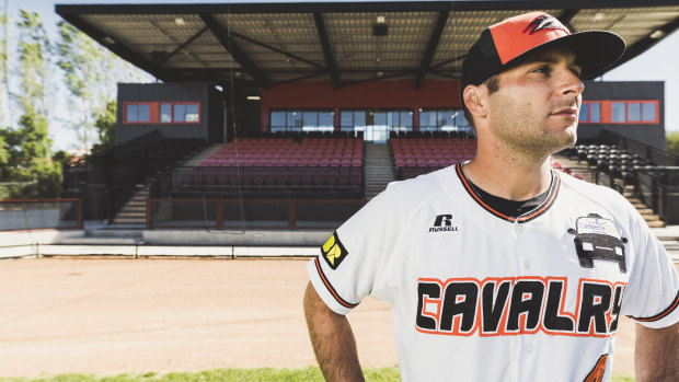 Legendary pitcher Brian Grening will become the first Canberra Cavalry to have their number retired. 