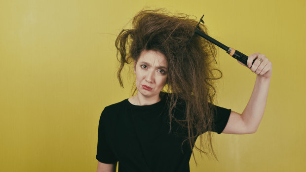 Why do sweaty temperatures play such havoc with our hair?