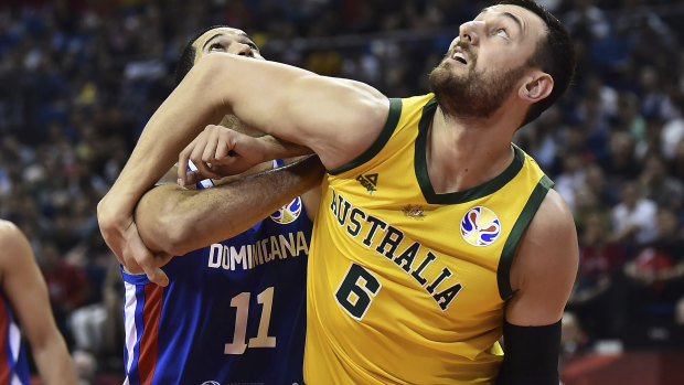 Andrew Bogut was more concerned with the Boomers' clock management against Dominican Republic than crowd booing.