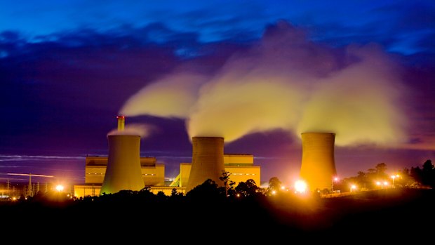 Coal-fired power in Victoria’s LaTrobe Valley has a big carbon footprint.