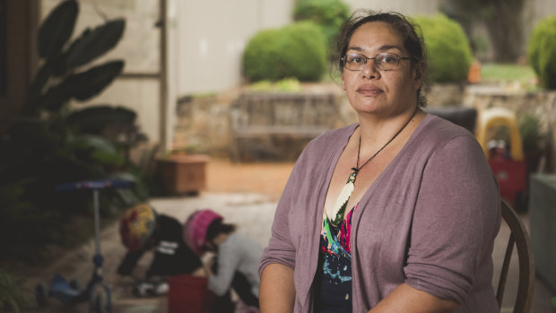 Leann Manunui was one of about six families to move her children kids out of the school this year due to safety concerns.