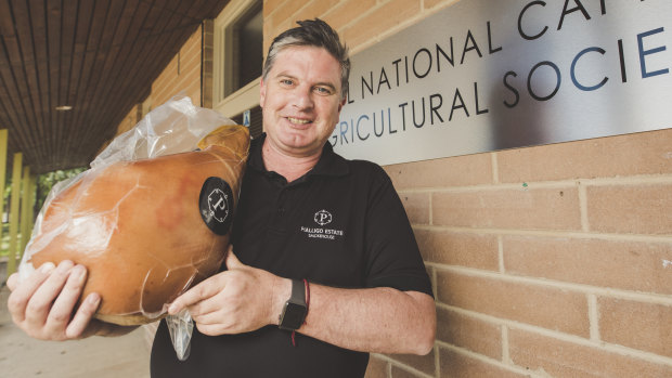 Forget fairy floss and cheese on a stick, Pialligo Estate general manager Charlie Costello is bringing cured meat and wine to the 2019 Royal Canberra Show.
