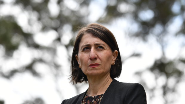 Gladys Berejiklian approved of more than $100 million going to councils in Coalition seats, but no signed documents exist.