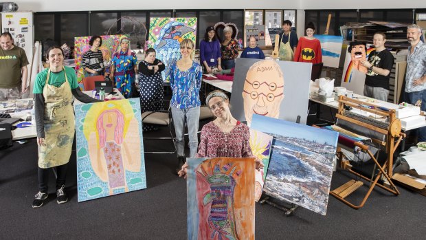 Studio A, the only supported studio for intellectually disabled artists in NSW, will benefit from the auction. 