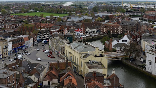 Boston, a three-hour drive directly north of London, is the Brexit capital of Britain.