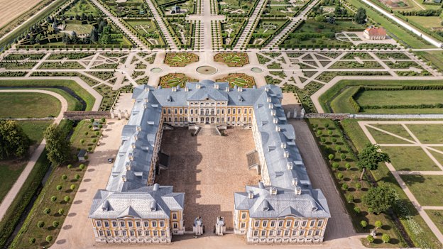 Rundale Palace Museum, Pilsrundale, Latvia.