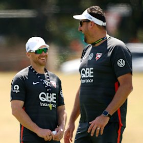 Simon Goodwin and Dean Cox.