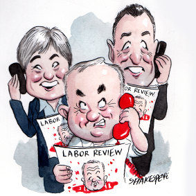 The Labor election review. Illustration: John Shakespeare
