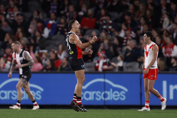 The Saints’ Ben Long is in demand at other clubs after being best on ground in the final round.