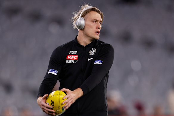 Darcy Moore has been ruled out of the Anzac Day clash.
