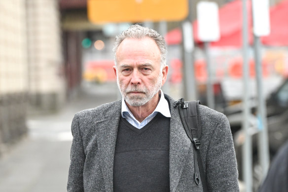 William Swale outside court.